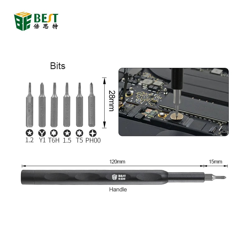 BEST 18 in 1 Multifunction Disassembly Opening Electronic Screwdrivers Repair Tool Set For MacBook Pro/Air Notebook