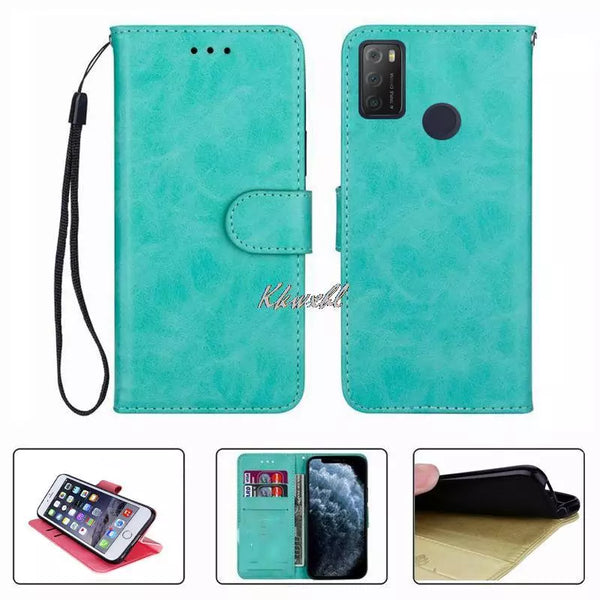 For A1 Alpha 21 20+ 20 Plus Wallet Case High Quality Flip Leather Phone Shell  Protective Cover Funda