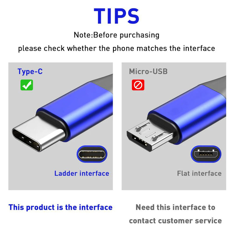 3A USB Type C Cable 1m 2m 3m Fast Charging Type-C USB Cable Code For Samsung S10 xiaomi redmi note 7 QC 3.0 Mobile Phone Cables