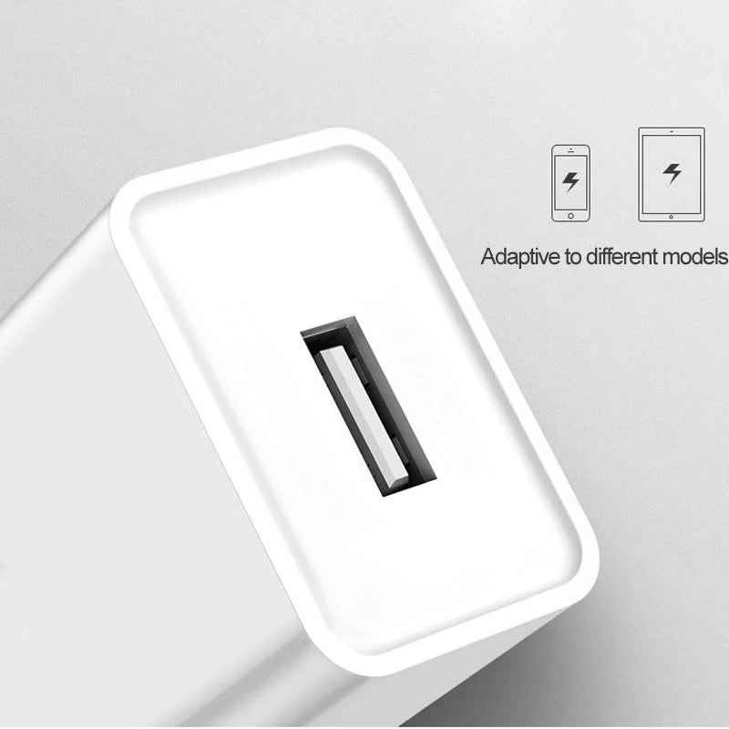 USB Charger 5V 2A Phone Adapter For Huawei P Smart 2020 Y5 Y6 Y7 2018 2019 Honor 7A 7C 7X Micro USB Fast Charging Cable Charger