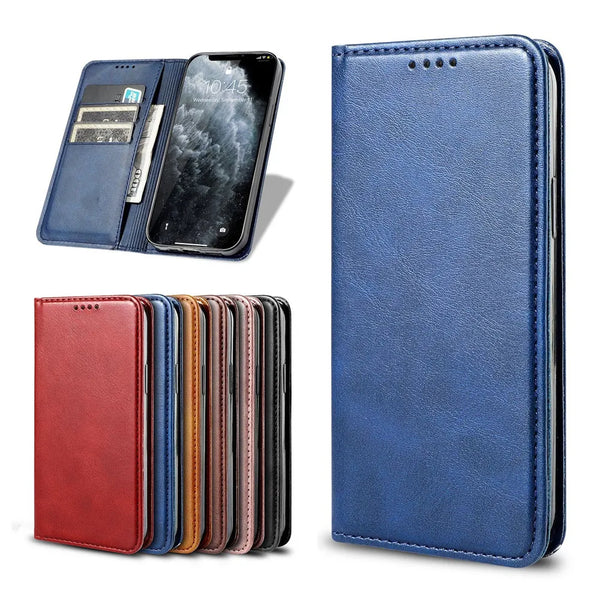 Card Slot Wallet Case For Vivo 1901 1902 1904 1906 1907 1909 1920 1935 1601 1603 1611 flip PU Leather phone cover