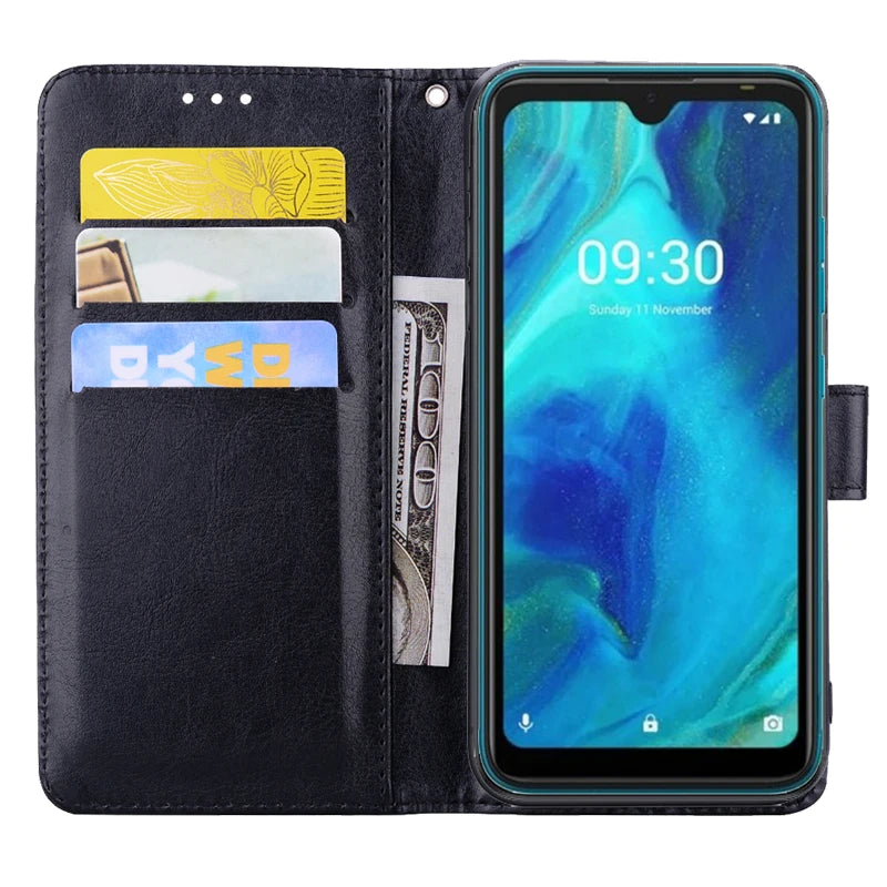 POP 5 Book Leather Phone Case For Tecno POP 5 Cover Flip Wallet Stand Magnetic Card Etui  On For Tecno POP5 Case Coque Funda Bag