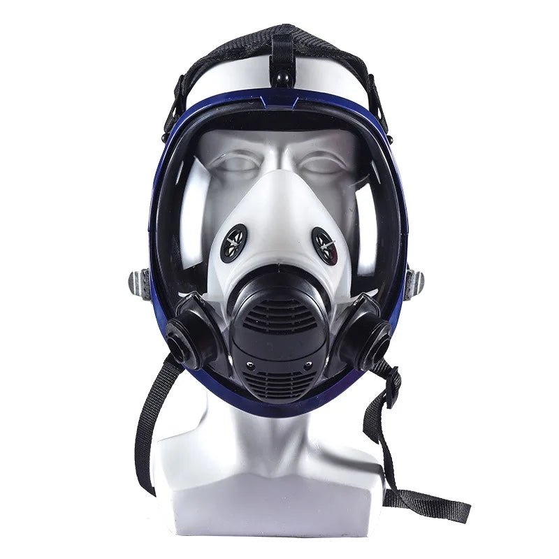 6800 Gas Mask With Filters/Cottons Anti-Dust Full Face Respirator For Spray Paint Chemical Welding Anti-Fog Goggles