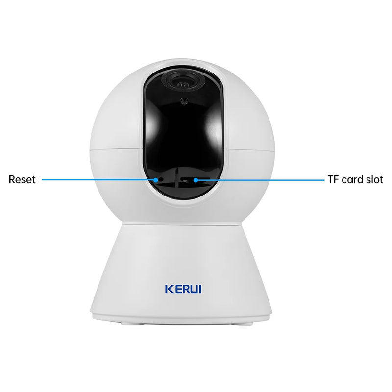 KERUI 1080P 3MP 5MP Tuya Smart Mini WiFi IP Camera Indoor Wireless Security Home CCTV Surveillance Camera 2MP With Auto Tracking