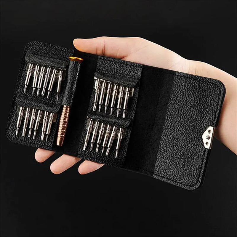 25 in 1 Mini Precision Screwdriver Set Electronic Torx Screwdriver Opening Repair Tools Kit for iPhone Camera Watch Tablet PC