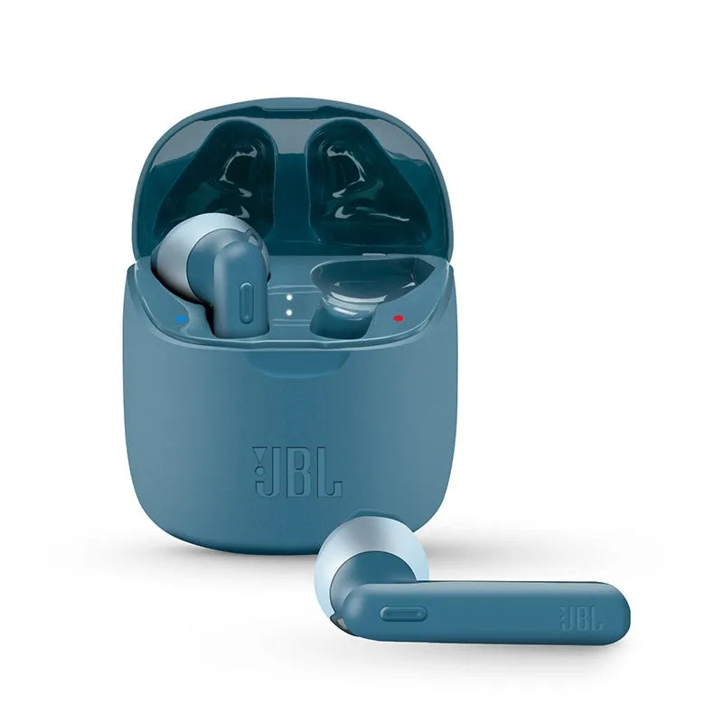 JBL TUNE 225 TWS Wireless Bluetooth Earphones JBL T225TWS Stereo Earbuds Bass Sound Headphones Noise Reduction Headset with Mic