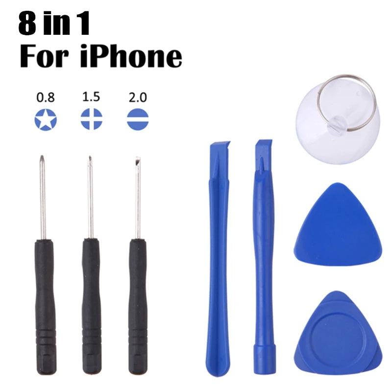 Professional Electronics Opening Pry Tool Repair for Cellphone 8 Pcs Set 51BE