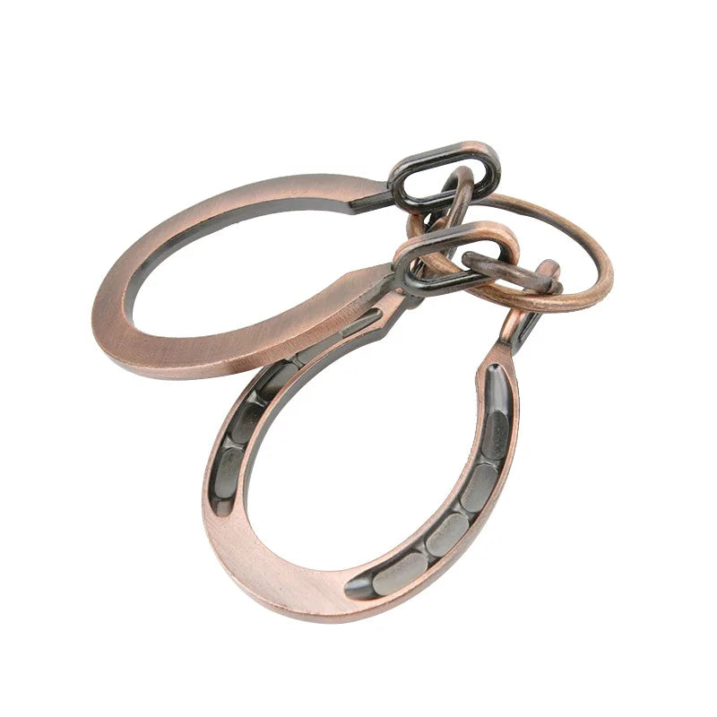 Zinc Alloy Horseshoe Lock Unlock Toys 3D Metal Brain Teasers Puzzle Unloop Toys IQ Challenge Games Anti-Stress for Adult Kids