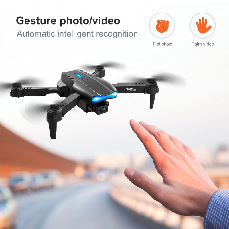 E99 K3 Pro 4k HD Drone Camera UAV High Hold Mode Foldable Mini RC WIFI Aerial Photography Quadcopter Toys Helicopter