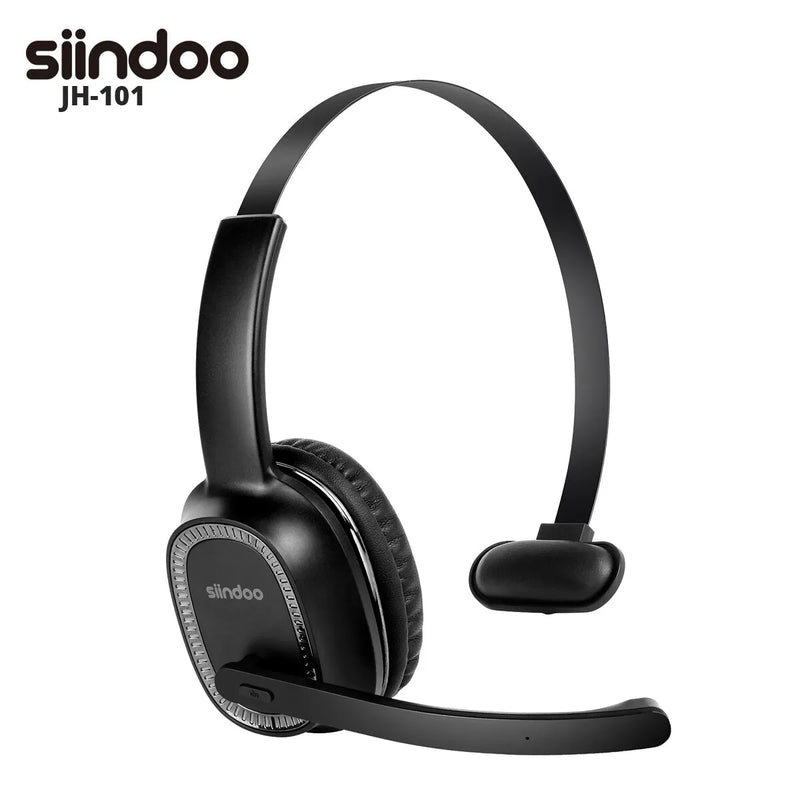 Siindoo JH-101 Call Center Headset with Mic Noise Cancelling Headphones for Telephone Counselling Services, Insurance, Hospitals