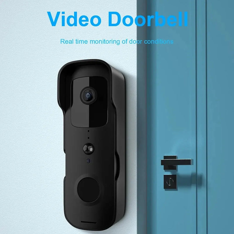 Wifi Camera Doorbell Camera Smart Home 1080P Video Door Bell Camera Outdoor Wireless Doorbell Night Security Intercom Camera