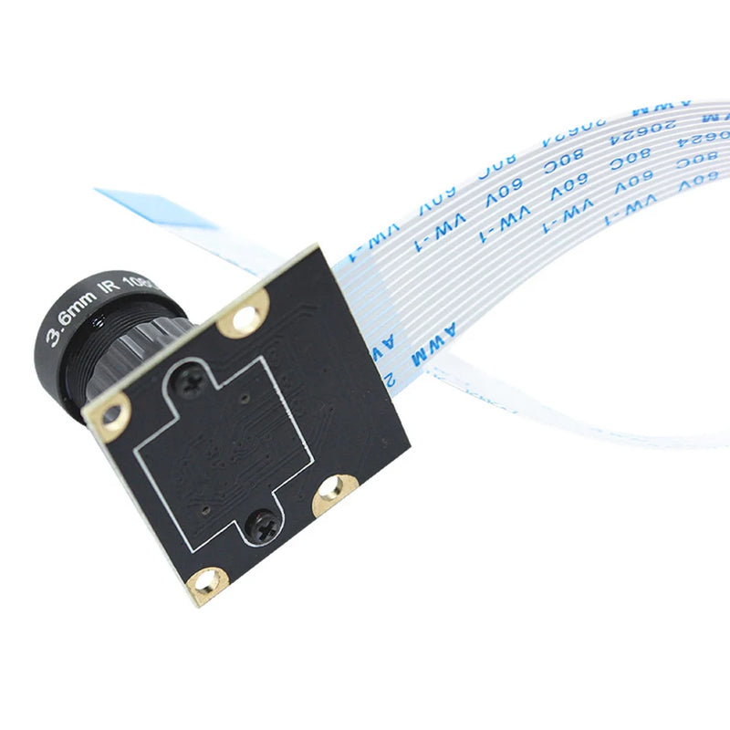 For Raspberry Pi 4 3B+ OV5647 Camera Module 1080p 3.6mm Adjustable Focus Video 5MP Webcam Camera Module CSI Interface