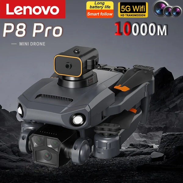 Lenovo 2023 New P8 Pro Drone 8K Five-Camera Professional Obstacle Avoidance Brushless Motor Aerial Photography Aircraft Gift