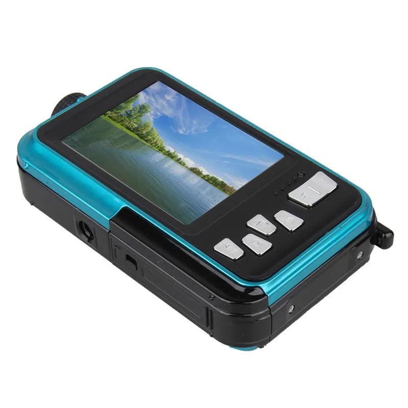 48MP Underwater Waterproof Digital Camera Dual Screen Video Camcorder Point and Shoots Digital Camera 48MP Digital Camera