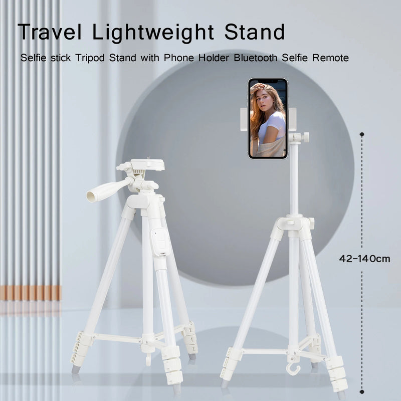 Phone Tripod 140CM Professional Video Recording Camera Photography Stand For Xiaomi HUAWEI IPhone Gopro With Selfie Remote