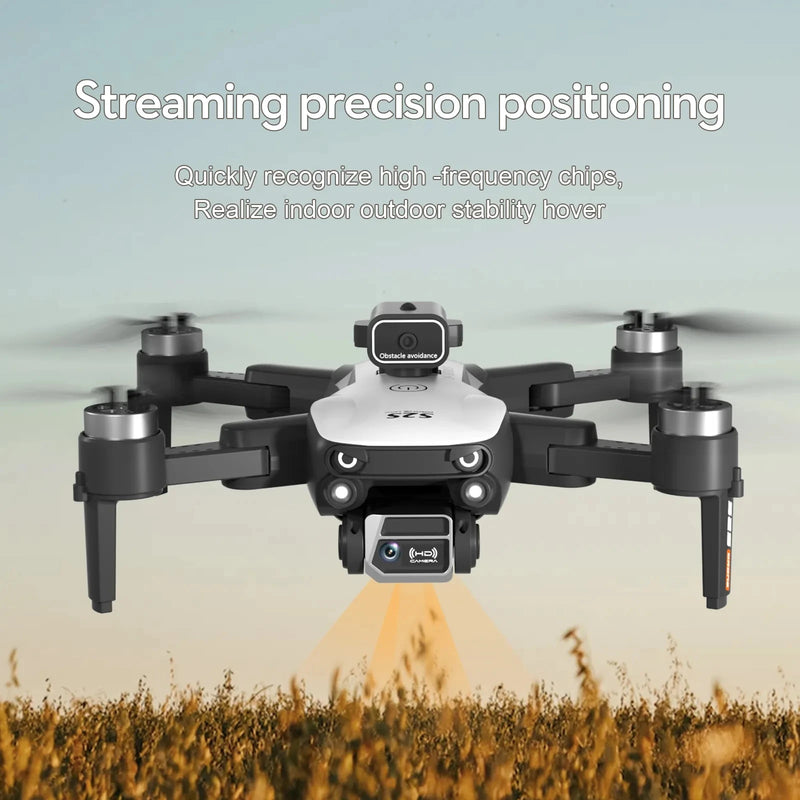 S2S Mini Drone 4k Profesional 8K HD Camera Obstacle Avoidance Aerial Photography Brushless Motor Foldable Rc Quadcopter Kids Toy