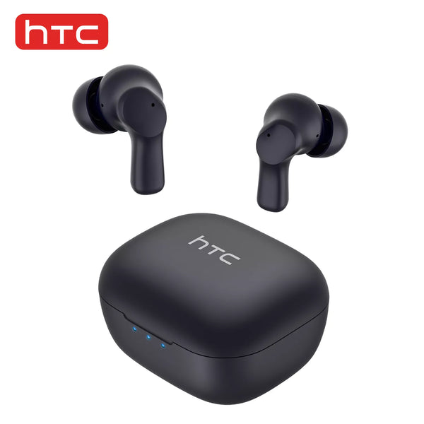 1/2/3pcs HTC TWS4 Wireless Earphones Bluetooth 5.3 Headphones Dual Stereo ENC Noise Reduction Bass Touch Control In-ear Earbuds