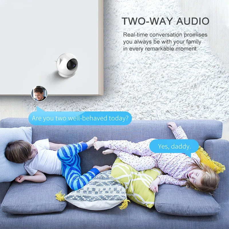 2024 Baby Monitor 4.3-inch 2.4Ghz Wifi Color Camera Two-way Audio Night Vision Wireless Video Security Monitoring Room ABM100