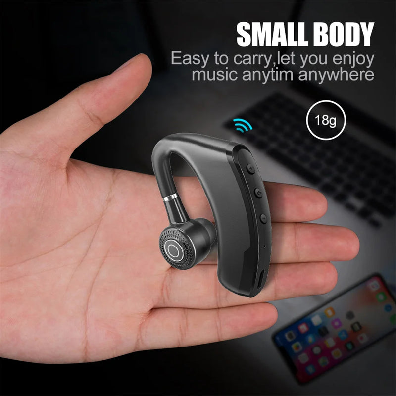 Headphone V9 Bluetooth-compatible Earphone Hands-free Wireless Headset Noise Control With Microphone High Quality Stereo Audio