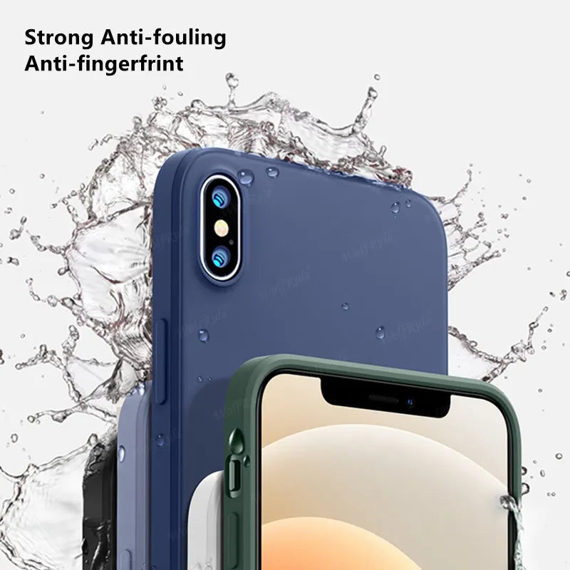 For Cover Xiaomi Poco M5S Case For Poco M5S M5 M4 Capas Liquid Silicone Shockproof Phone Back TPU Soft Case For Poco M5S Fundas