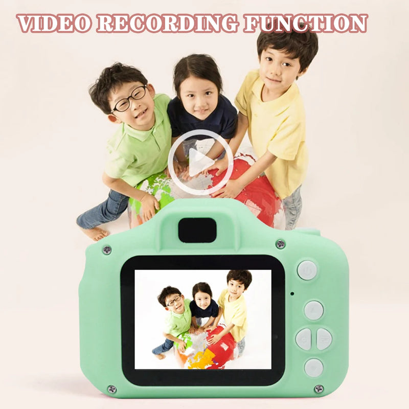 Cute Kids Mini Digital Camera Children  Camera Video Toy for Christmas Brithday  Gifts Outdoor